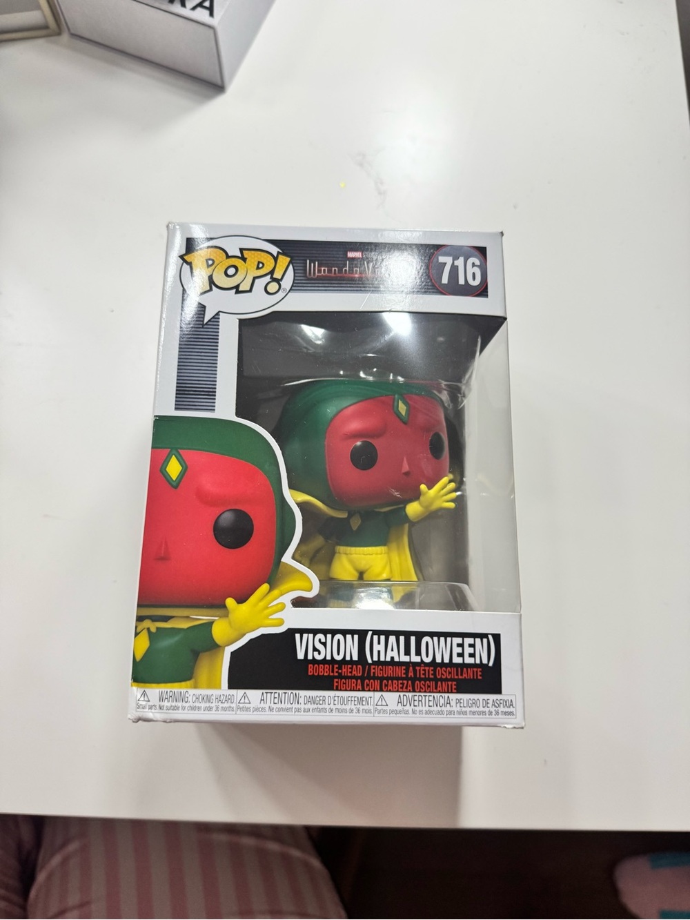 Funko Vision (Halloween) Vinyl Figure - Red, Green, Yellow